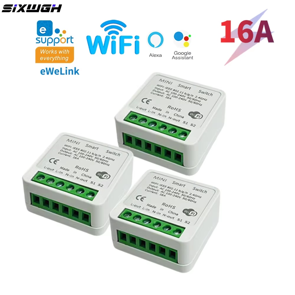 EWelink WiFi Công tắc thông minh công tắc không dây hỗ trợ eWeLink APP Alexa Google Home điều khiển 