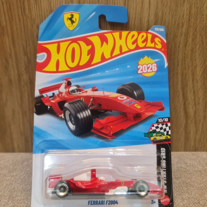 Xe mô hình Hot Wheels F1 Ferrari F2004 "Michael Schumacher" Tỷ lệ 1:64 - New 100% Chính Hãng