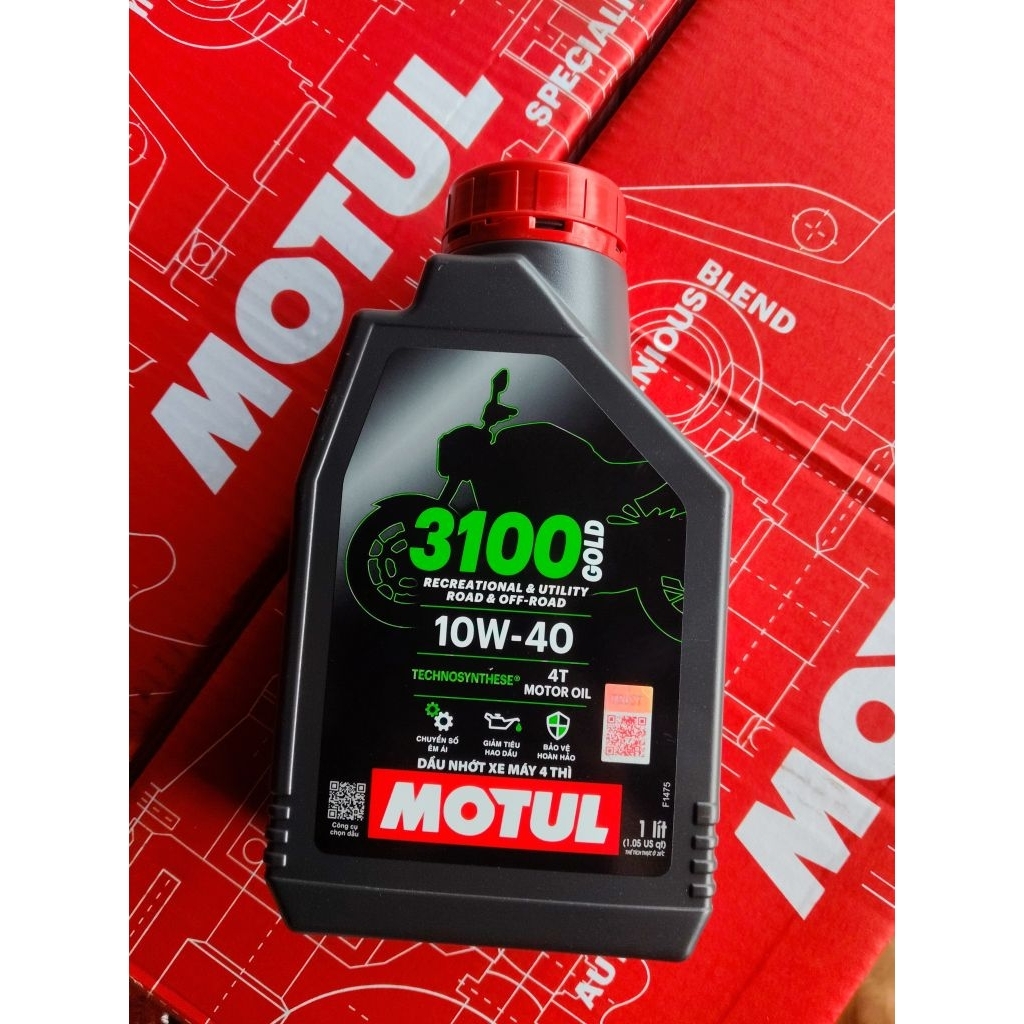 MOTUL 3100 GOLD 10W 40 1 LÍT GIÁ SỈ dầu nhớt xe máy MOTUL 3100 LÍT GIÁ SỈ 10W 40
