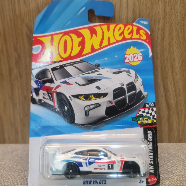 Xe mô hình Hot Wheels BMW M4 GT3 Motorsport Tỷ lệ 1:64 - New 100% Chính Hãng