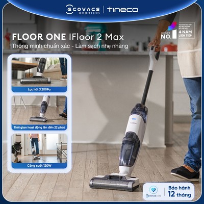 [KOLs Live] Tineco iFloor 2 Max Máy hút bụi lau sàn không dây