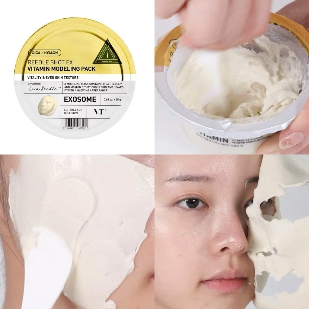 Mặt Nạ Dẻo Sáng Da, Dịu Da VT Cosmetics Reedle Shot EX Collagen, Cica, Vitamin, Hyaluronic Modeling Pack 25g | BigBuy360 - bigbuy360.vn