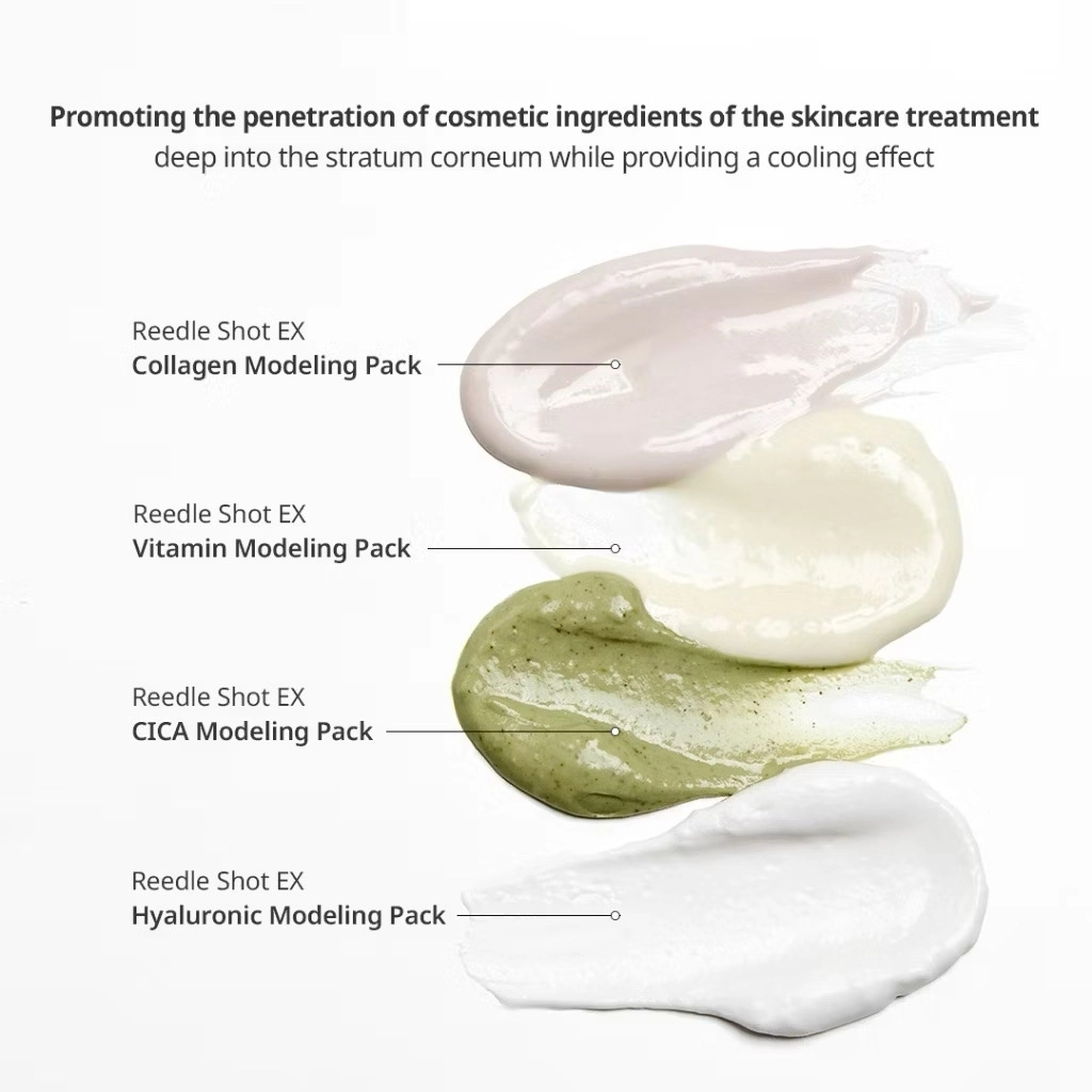 Mặt Nạ Dẻo Sáng Da, Dịu Da VT Cosmetics Reedle Shot EX Collagen, Cica, Vitamin, Hyaluronic Modeling Pack 25g | BigBuy360 - bigbuy360.vn
