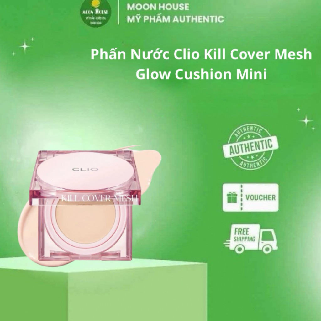 Phấn nước Clio Kill Cover Mesh Glow Cushion Mini