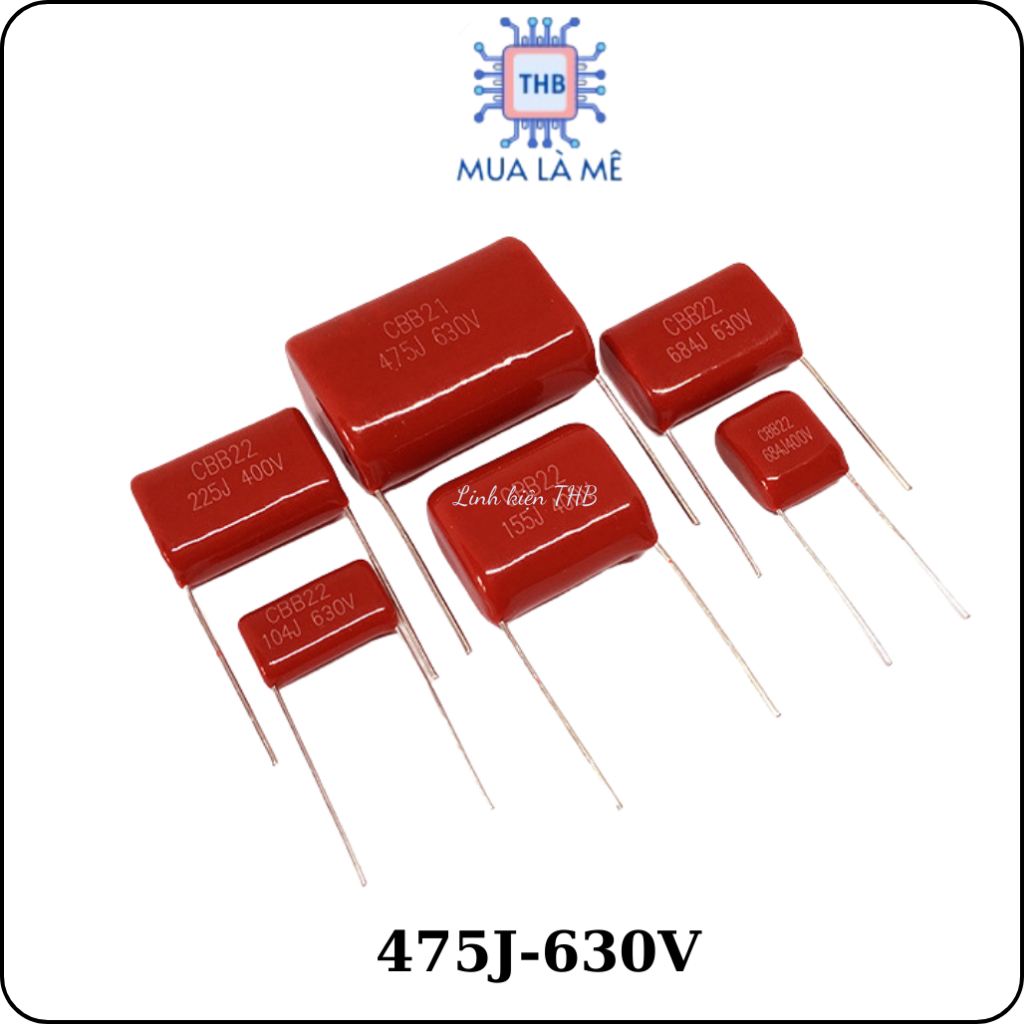 Tụ 475K 475J 630V chất lượng tốt