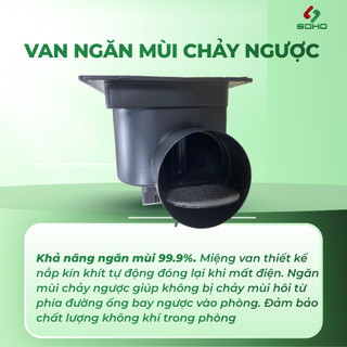 Quạt Thông Gió Âm Trần Himpel C2-100 nhập khẩu Hàn Quốc chạy êm, chính hãng bảo hành 2 năm