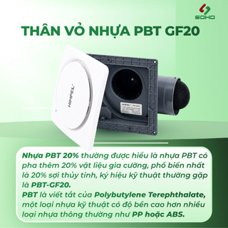 Quạt Thông Gió Âm Trần Himpel C2-100 nhập khẩu Hàn Quốc chạy êm, chính hãng bảo hành 2 năm