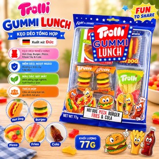 Kẹo dẻo tổng hợp Trolli Gummi Lunch Đức