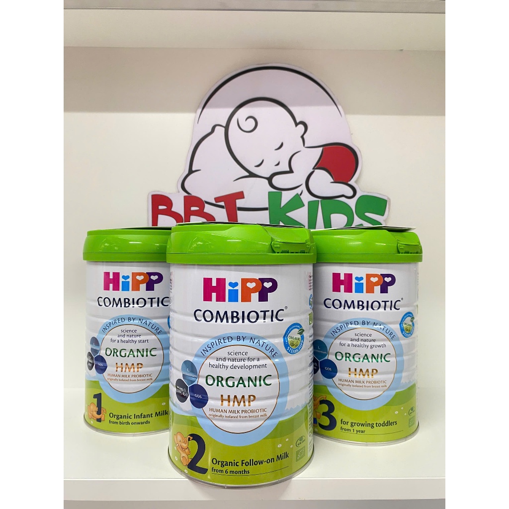 [KO QUÀ] HIPP BÒ - Sữa Hipp Combiotic Organic Đủ Số Cho Bé tem phụ Vạn An