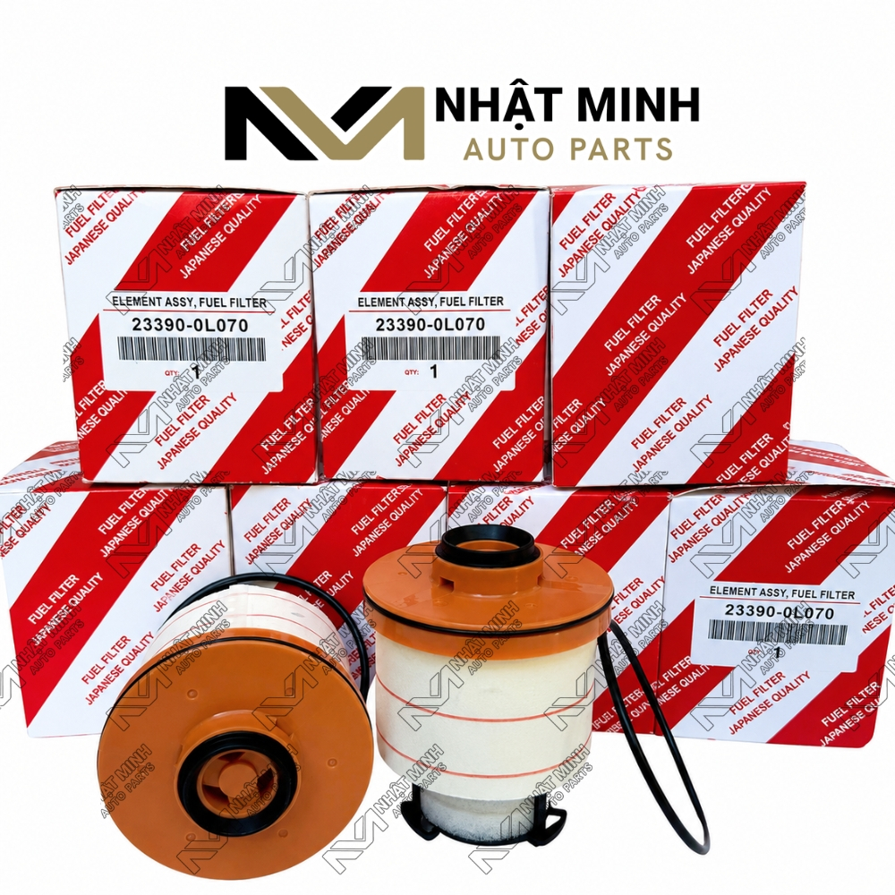 Lọc nhiên liệu Diezel xe Toyota Fortuner(16-24), Hilux(16-24), Hiace MSP: 233900L070 /233900L090/233