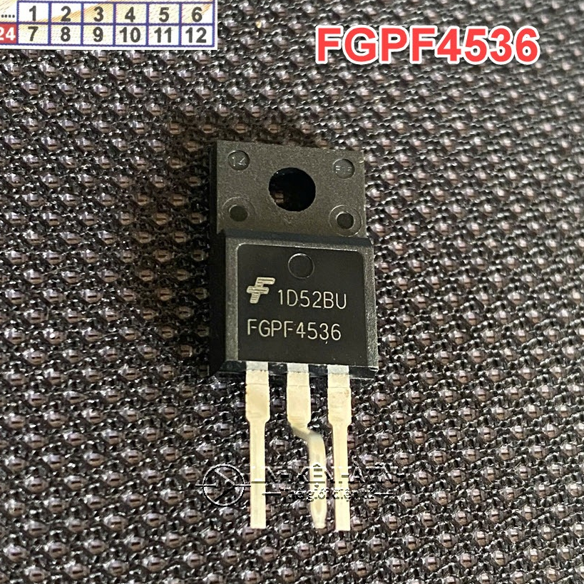 5 CON FGPF4536 IGBT 4536 360V-220A TO-220 - AC23