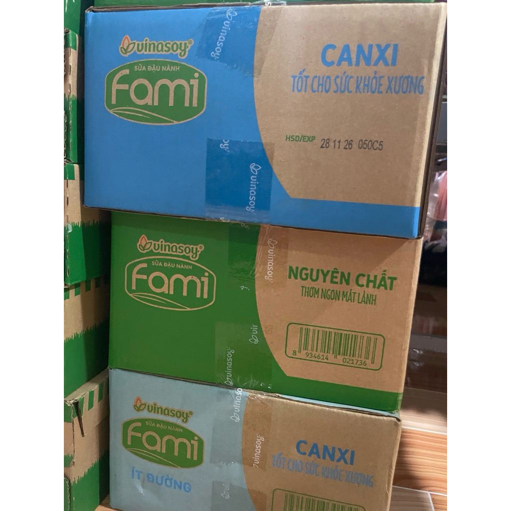 1 Thùng 40 Bịch Sữa Fami Đậu Nành