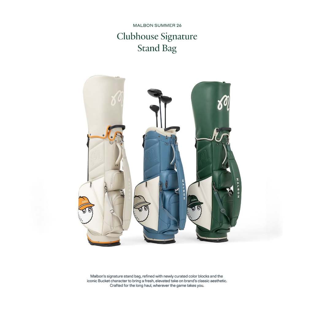 [SIGNATURE 2026] Túi Golf Malbon Clubhouse Essentials – Biểu Tượng Thời Trang Golf Thế Hệ Mới (Malbo