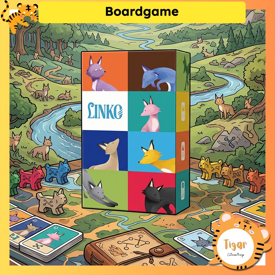 Boardgame Linko Trò chơi thẻ bài