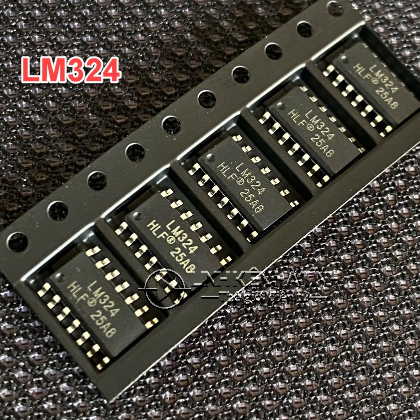 Túi 10 cái LM324D IC KHUẾCH ĐẠI LM324 SMD LM324 DÁN SOP14- CP10