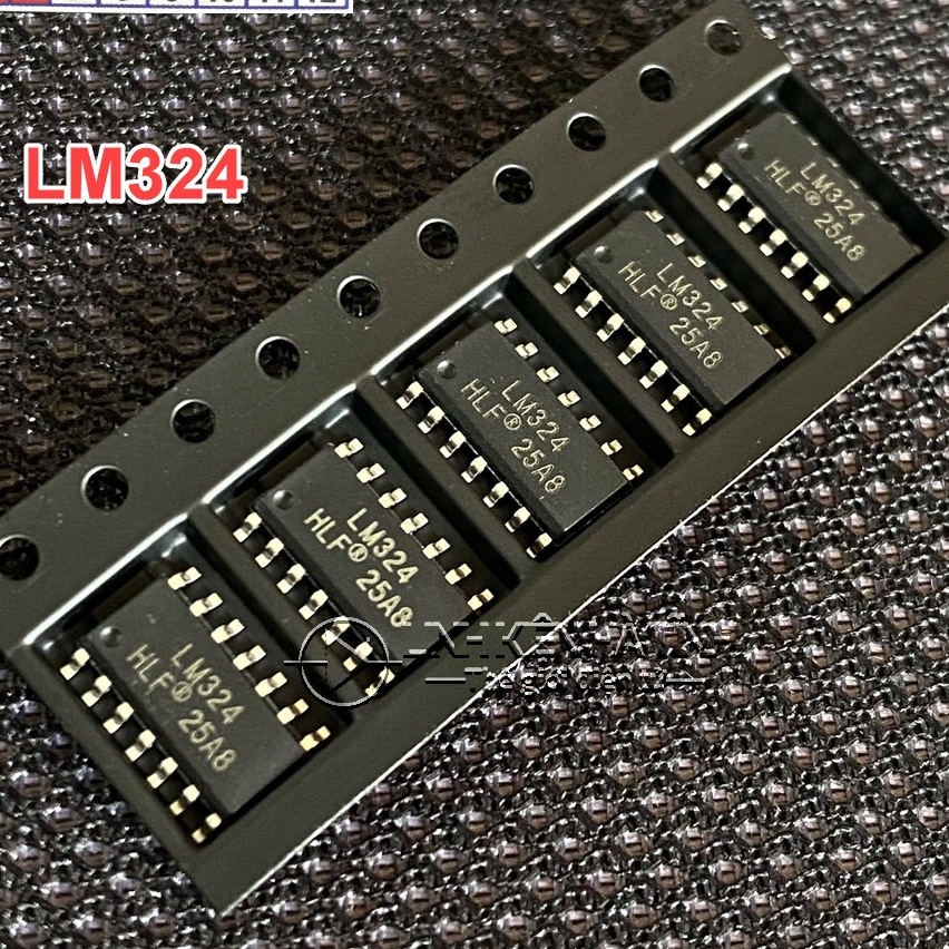 Túi 10 cái IC KHUẾCH ĐẠI LM324D LM324 SMD LM324 DÁN SOP14