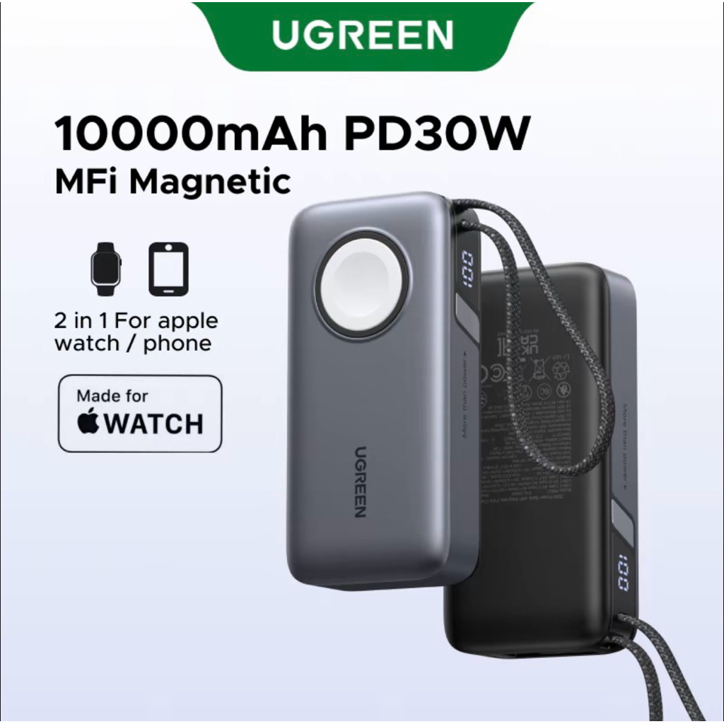 SẠC DỰ PHÒNG | UGREEN MAGNETIC FAST CHARGER PB527