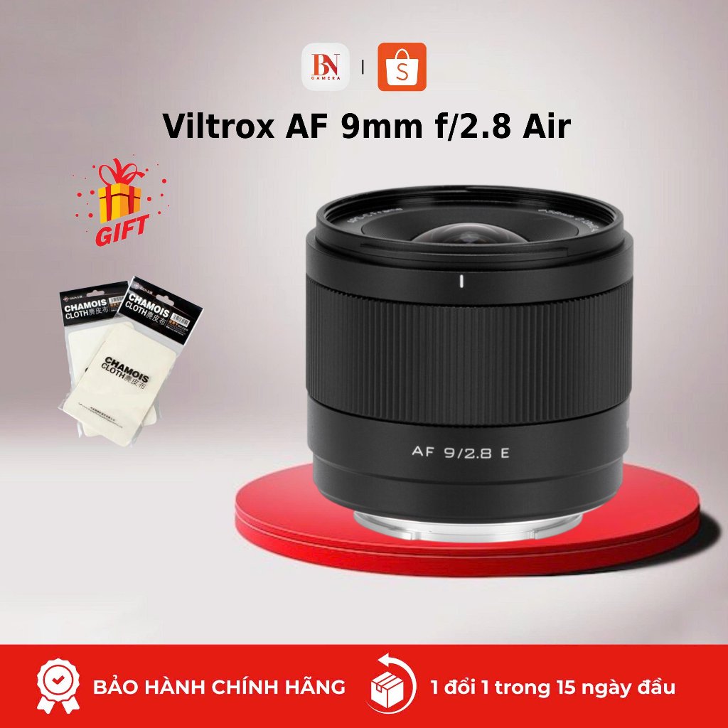 [Bảo hành 12 tháng] Viltrox AF 9mm f/2.8 Air | Full VAT | Chính hãng