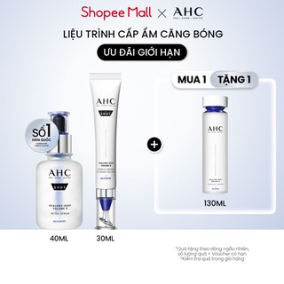 [HSD Serum: 4/2027] Bộ đôi Tinh chất Serum AHC (40ML) + Kem mắt cho mặt cấp ẩm căng bóng mờ nếp nhăn AHC(30ML)
