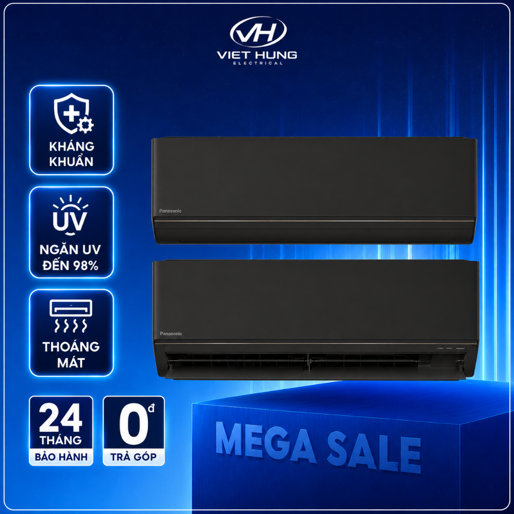 Máy Lạnh Panasonic Inverter 1 Hp CU/CS-AU9BKH-8
