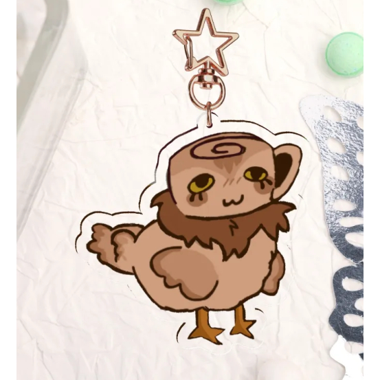 Shelly chicken Keychains ( Dandys world / DW ) 3