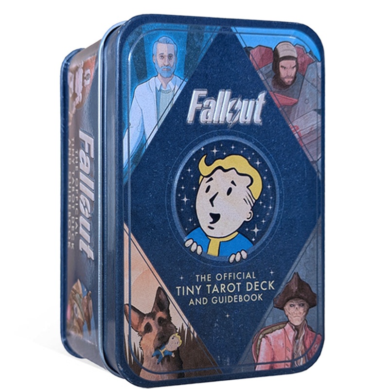Bộ Bài Fallout Tarot – Tiny Edition (Mystic House Tarot Shop) kích thước lá bài 4.5 x 7.5 cm