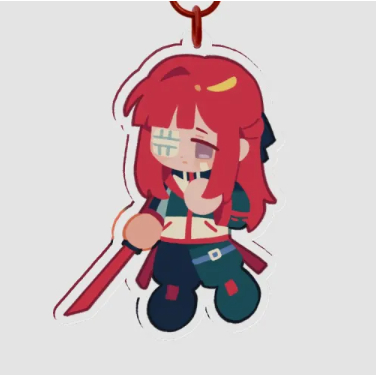 Yuri Limbus Company Acrylic Keychain