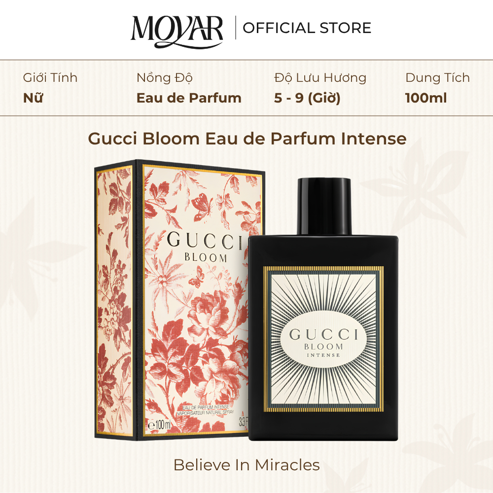 Nước Hoa Gucci Bloom EDP Intense | Nước Hoa Nữ | Moyar Perfume