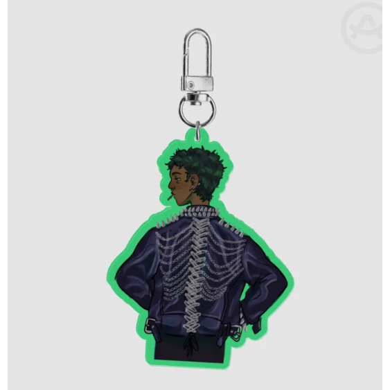 Harrow Leather Jacket Keychain
