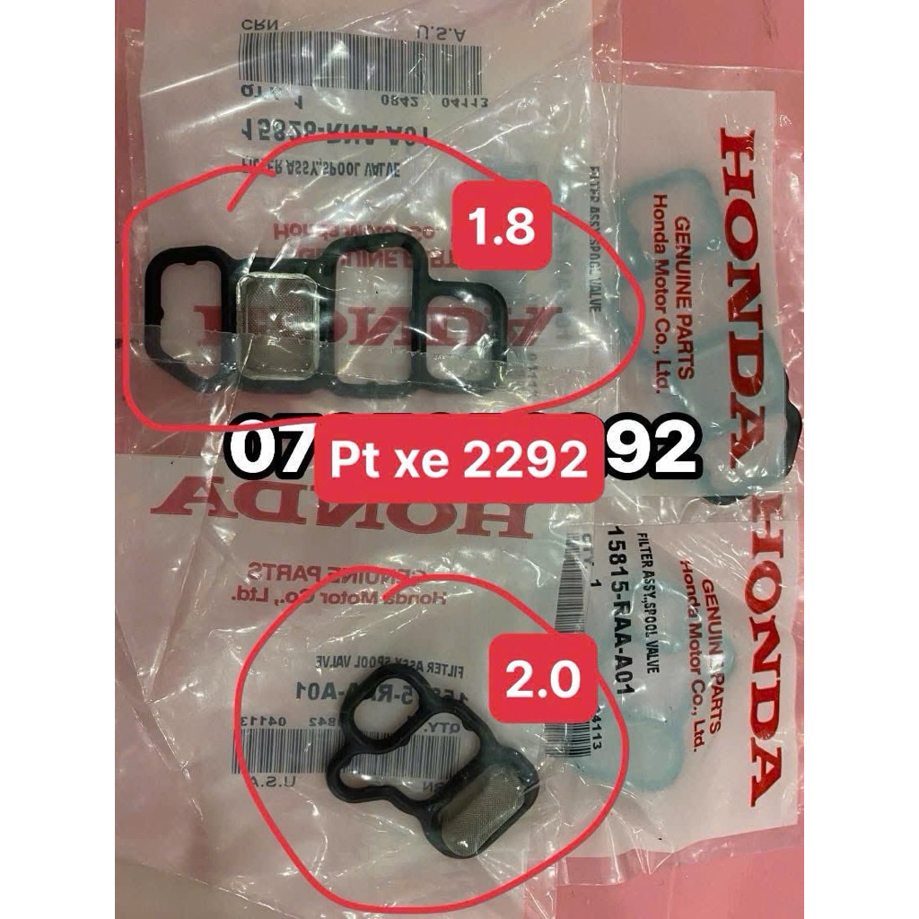 Gioăng Van VTEC (Ron VTEC) Honda Civic FD 1.8 2.0 2006-2011 | Gioăng Van Điện Từ VTEC