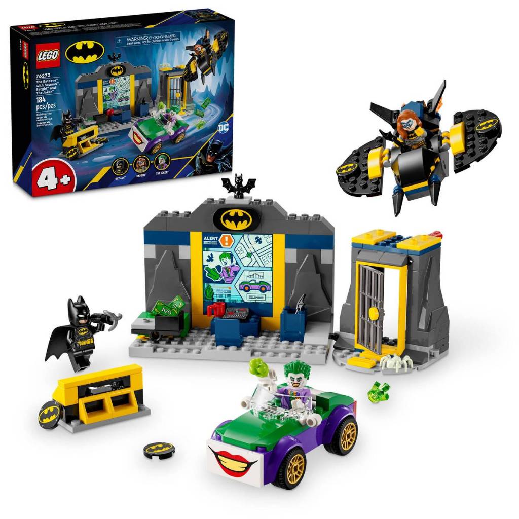 Lego DC Comics Batman The Batcave (Batman, Batgirl and The Joker) 76272