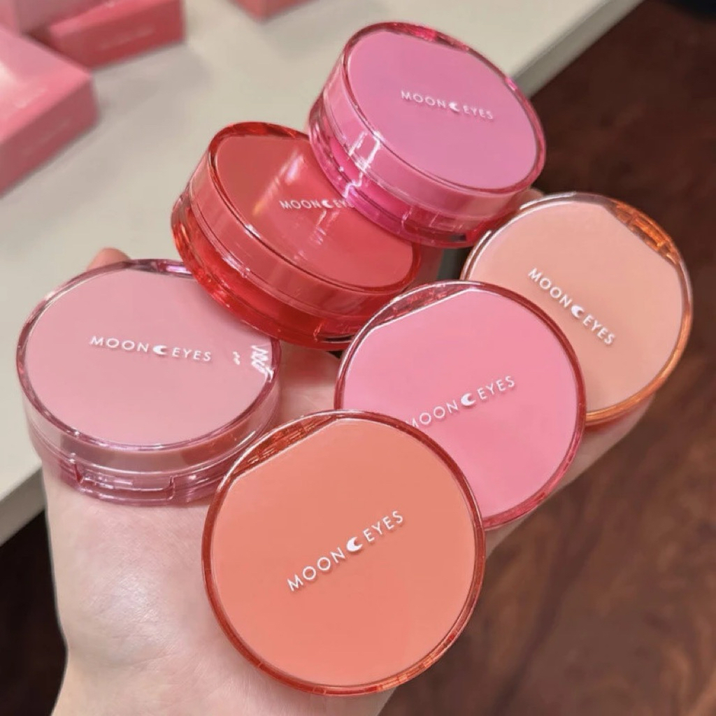 MOONEYES Má hồng cushion dạng kem tạo hiệu ứng căng bóng tự nhiên Mooneyes Blush Cushion 4.5g