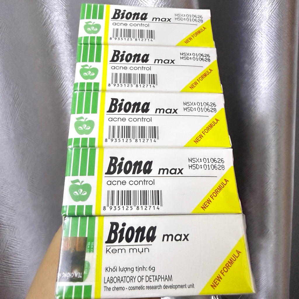 Kem Bôi Mụn Biona Max 6gr