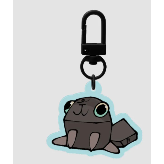 Pebble Dandys World Colored Acrylic Keychain 7