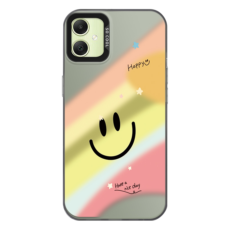 For Samsung Galaxy A05/Samsung M05/Samsung F05 Phone case,Hình ảnh chúc ngày mới vui vẻ, bao da điện
