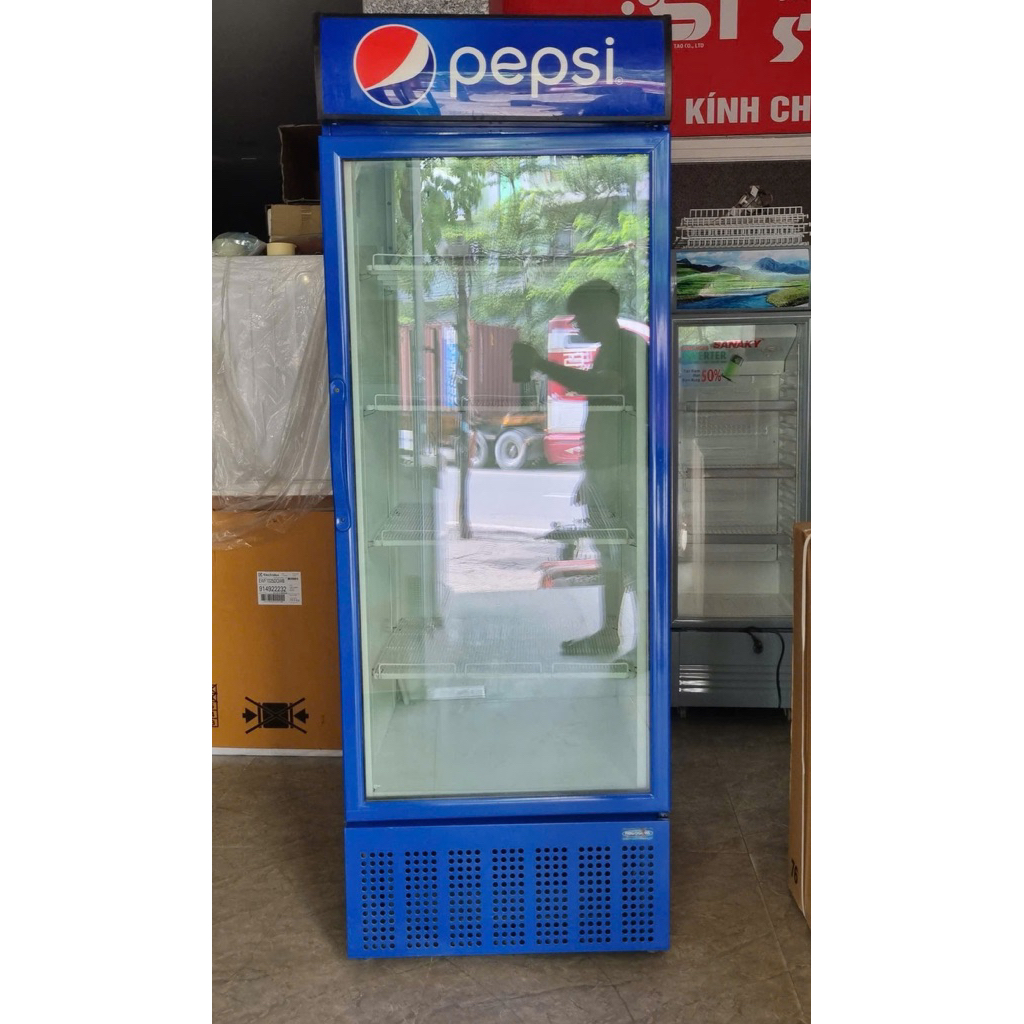 Thanh lý tủ mát Pepsi 625 lít Đã qua sử dụng nguyên zin. Chỉ giao HCM & lân cận chat trước khi đặt h