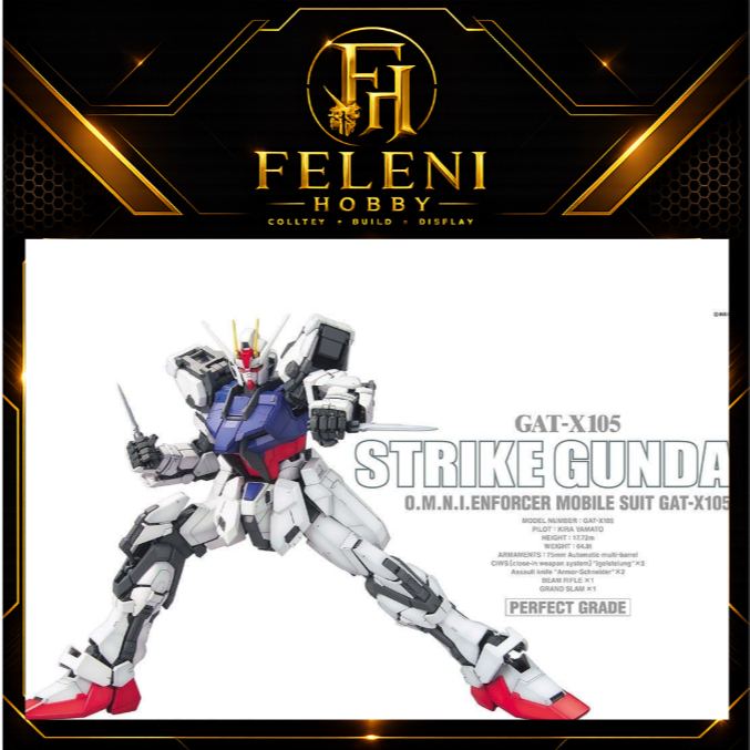 [Có sẵn] Mô Hình Lắp Ráp PG 1/60 Strike Gandum cChính Hãng DABAN