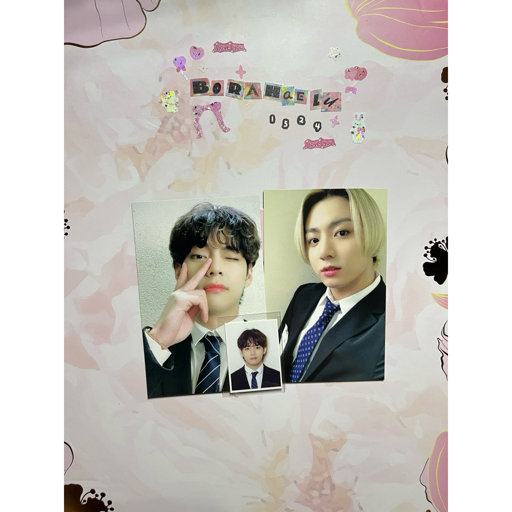 Card tae,kook merch Season’s Greetings 2022