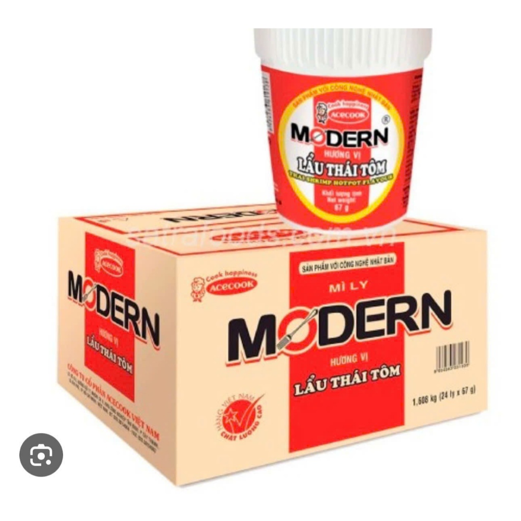 Mì ly morden lẩu thái tôm - Acecook