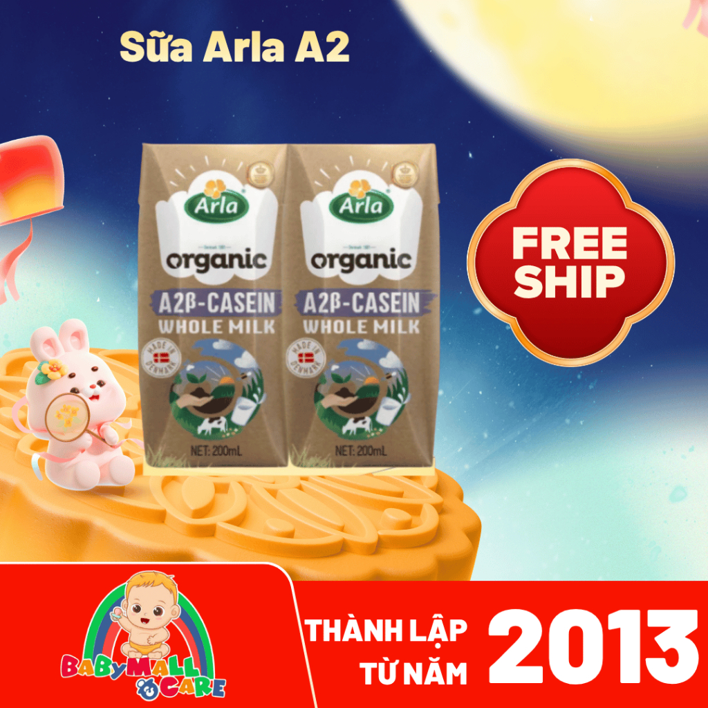 1 Hộp Sữa Tươi Hữu Cơ Arla Baby&Me Đạm A2-Casein Organic
