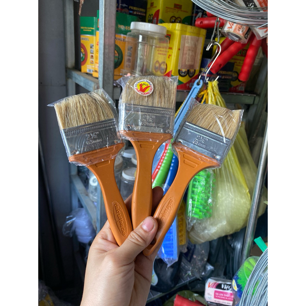 (combo 3 cái)Cọ quét sơn, cọ sơn dầu,cọ sơn