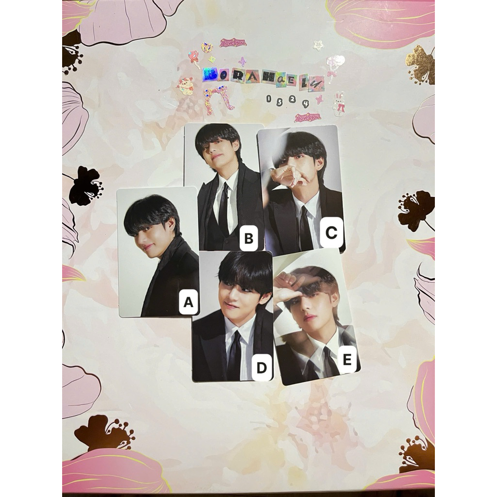 Card bts,tae hyung Official Photocard