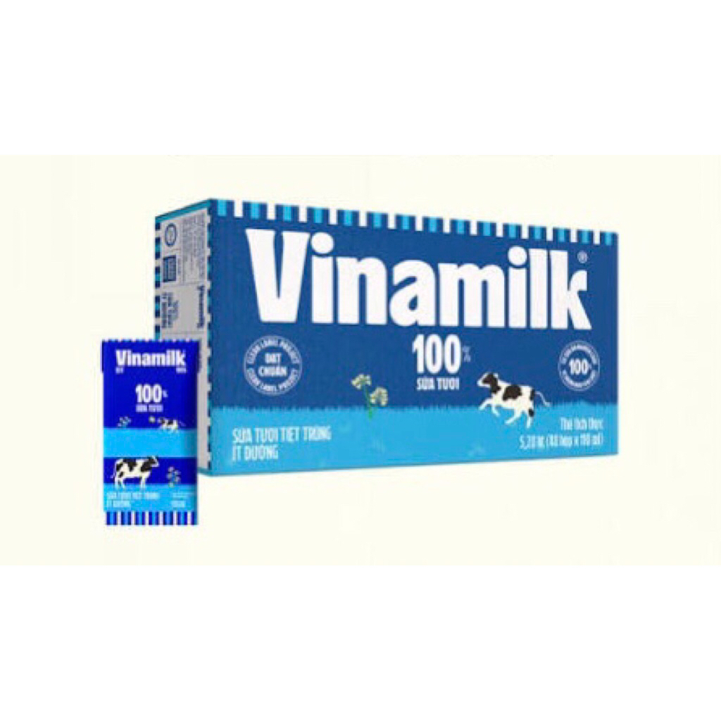1 Thùng 110ml VNM Ít Đường 110%