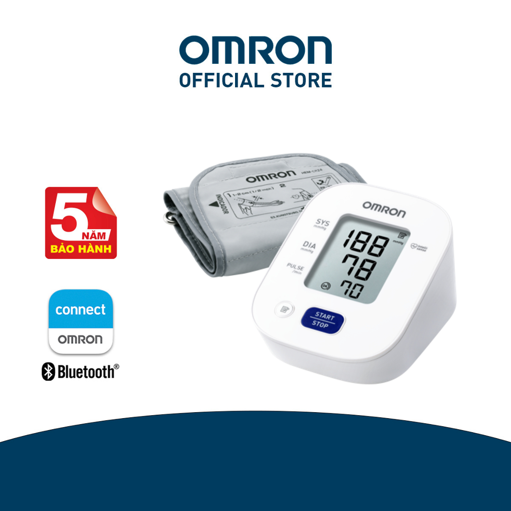 (Hàng thanh lý mới 99%) Máy đo huyết áp bắp tay tự động OMRON HEM-7140T1