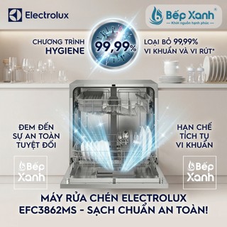 EFC3862MS - New 20216 | Máy Rửa Chén Mini Electrolux EFC3862MS/ESF6010BW, rửa được 8 bộ, bảo hành 2 năm