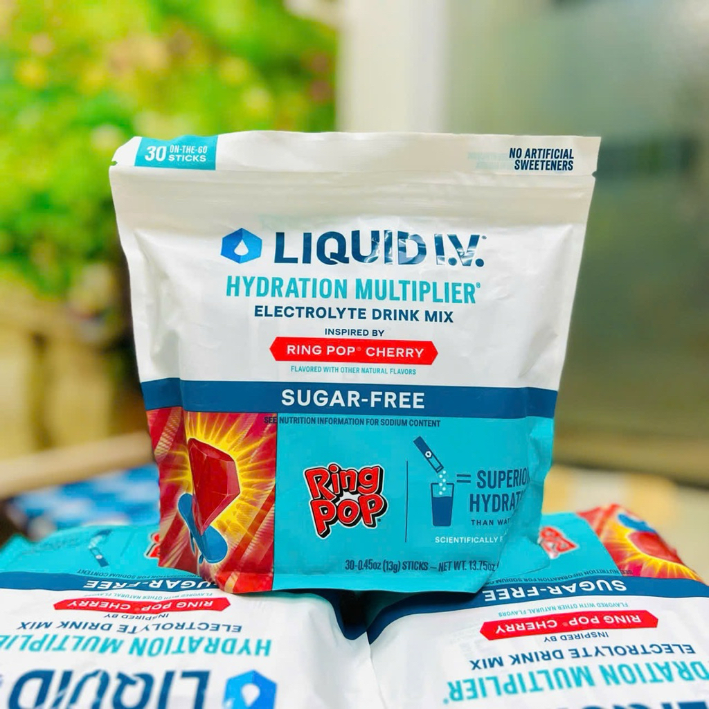 Các loại 30 gói LIQUID IV HYDRATION MULTIPLIER Của Mỹ
