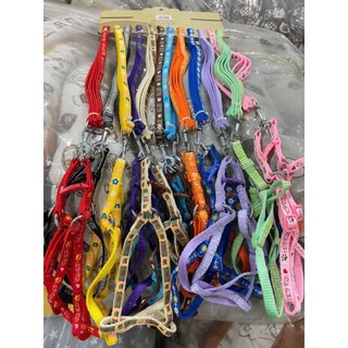 Dây + yếm 2 lớp cho chó mèo nhiều màu sắc,bền,đẹp