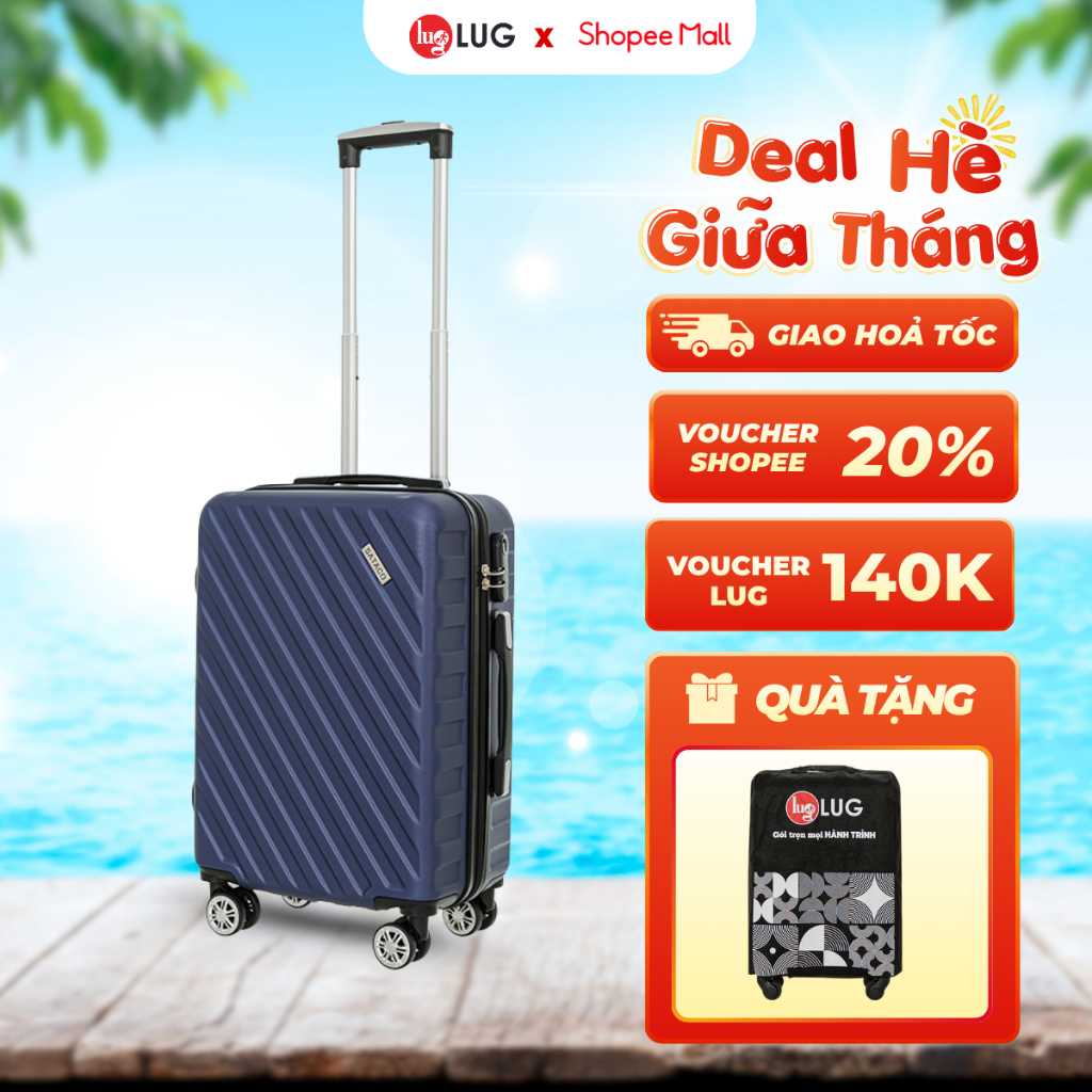 [LUG x KOL] Vali SATACO MD24185 - SIZE 20 - Nhựa ABS Hạn Chế Trầy Xước, Khóa Số Bảo Mật An Toàn