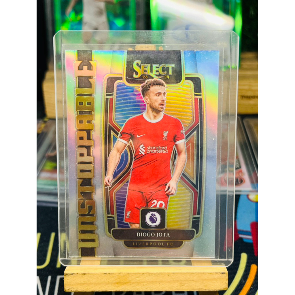 Thẻ bóng đá Diogo Jota Liverpool Unstoppable Panini Select 2024/25