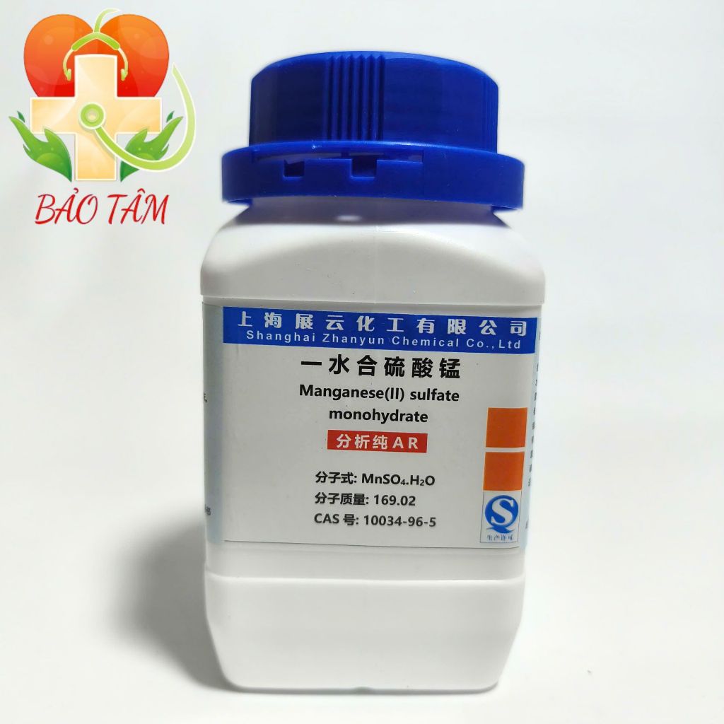 Hóa Chất: Manganese(II) Sulfate Monohydrate MnSO4.H2O 500g